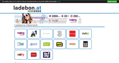 Desktop Screenshot of ladebon.at